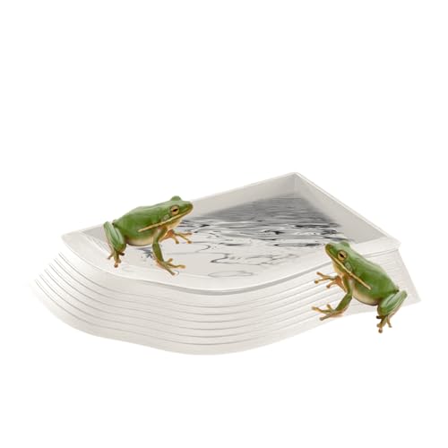 Turtle Water Dish, Rutschfester Turtle Bathing Topf, multifunktional, Schildkrötenbad, Pool, Sturdy, nicht rutschfest, sicher, komfortables Erlebnis für Turtles, Reptilien, Haustiere, Outdoor, Indoor Turtle Water Dish, Rutschfester Turtle Bathing Topf, multifunktional, Schildkrötenbad, Pool, Sturdy, nicht rutschfest, sicher, komfortables Erlebnis für Turtles, Reptilien, Haustiere, Outdoor, Indoor von Générique