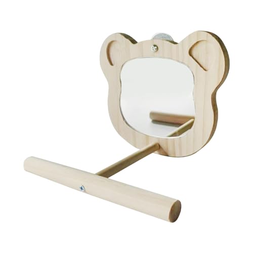 Vogelspiegel mit Handstativ, Spiegel mit Sitzstange für die Vögel, Spielzeug für Wellensittiche aus , Parakeet, interaktives Spielzeug, Spielzeug für kleine Bugien, Macaw, Lovebird, Cascariel Vogelspiegel mit Handstativ, Spiegel mit Sitzstange für die Vögel, Spielzeug für Wellensittiche aus , Parakeet, interaktives Spielzeug, Spielzeug für kleine Bugien, Macaw, Lovebird, Cascariel von Générique