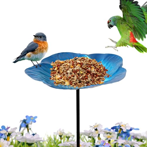Vogeltränke | Vogeltränke auf Fuß mit Schüssel für den Außenbereich – Solar-Erdspieß für Garten, Terrasse, Garten, Beobachtung von Wildtieren Vogeltränke | Vogeltränke auf Fuß mit Schüssel für den Außenbereich – Solar-Erdspieß für Garten, Terrasse, Garten, Beobachtung von Wildtieren von Générique