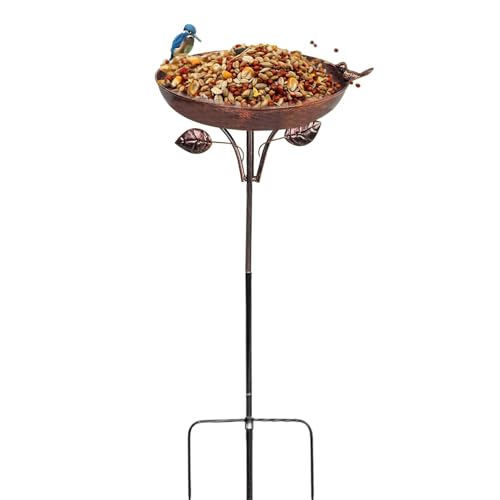 Vogeltränke für den Garten – freistehende Badewanne, Gartendekoration, für Rasen, Hof und Terrasse, zieht Vögel an und pflegt von Générique