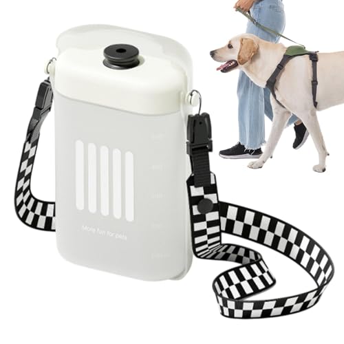 Wasserflasche für Hunde – Reise-Wasserspender mit verstellbarem Gurt | große Laufflaschen, inklusive Box für Welpen und Haustiere Wasserflasche für Hunde – Reise-Wasserspender mit verstellbarem Gurt | große Laufflaschen, inklusive Box für Welpen und Haustiere von Générique