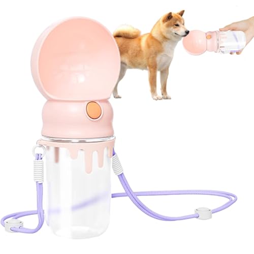 Wasserflaschenspender für Hunde, Wasserflasche für Hunde | Tragbarer Reise-Wasserspender für den Außenbereich, auslaufsicher, 360 ml Wasserflaschenspender für Hunde, Wasserflasche für Hunde | Tragbarer Reise-Wasserspender für den Außenbereich, auslaufsicher, 360 ml von Générique