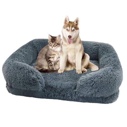 Weiches Haustierbett – große Hundebetten, abnehmbares Bett für Haustiere, für mittelgroße Hunde, kleine und große Größe, orthopädisches Schlafsofa für Hunde, Po-Bett Weiches Haustierbett – große Hundebetten, abnehmbares Bett für Haustiere, für mittelgroße Hunde, kleine und große Größe, orthopädisches Schlafsofa für Hunde, Po-Bett von Générique