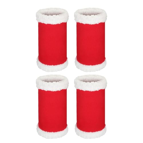 Weihnachtsmann-Beinwickel – Weihnachtspferd-Wickelung, Kunstpelz, Bubble Samt, schöne rote Reitstiefel, lockere und bequeme Stehwickel, perfekt für den Weihnachtsmann-Beinwickel – Weihnachtspferd-Wickelung, Kunstpelz, Bubble Samt, schöne rote Reitstiefel, lockere und bequeme Stehwickel, perfekt für den von Générique
