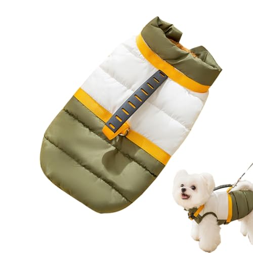 Winter-Hundebekleidung, dick, Winter, warm, winddicht, für kalte Wetter, bequeme und isolierte Hundehütten, ideal für Haustiere im Winter Winter-Hundebekleidung, dick, Winter, warm, winddicht, für kalte Wetter, bequeme und isolierte Hundehütten, ideal für Haustiere im Winter von Générique