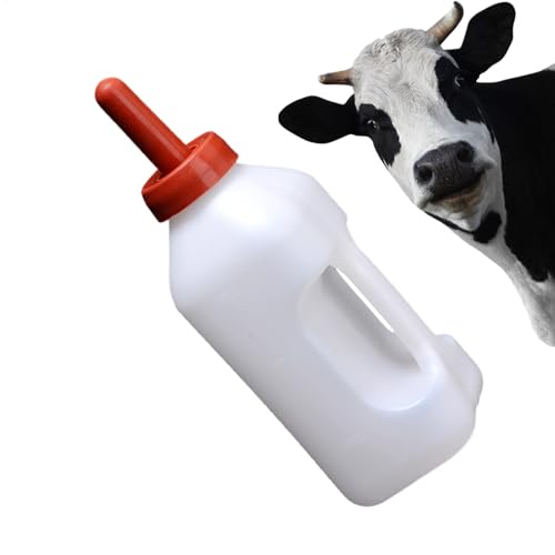 Ziegenmilchflasche – Ziegenfutterflasche, Babyziegenflasche | Tiernahrungsflasche, Kuhmilchflasche, verdickt 2 l, Milchkännchen, Flasche von Générique