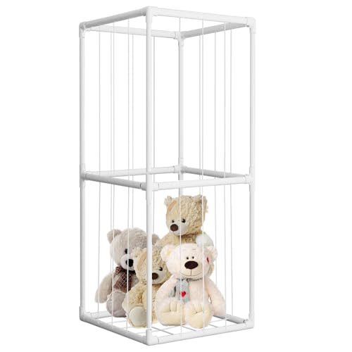 Zoo, Spielzeug aus transparentem Rohr, platzsparend, großer Tier-Zooständer | Aufbewahrung von Tieren aus Plüsch aus PVC | vertikaler Käfig für Plüschtiere, Aufbewahrungsrohr aus Plüsch Zoo, Spielzeug aus transparentem Rohr, platzsparend, großer Tier-Zooständer | Aufbewahrung von Tieren aus Plüsch aus PVC | vertikaler Käfig für Plüschtiere, Aufbewahrungsrohr aus Plüsch von Générique