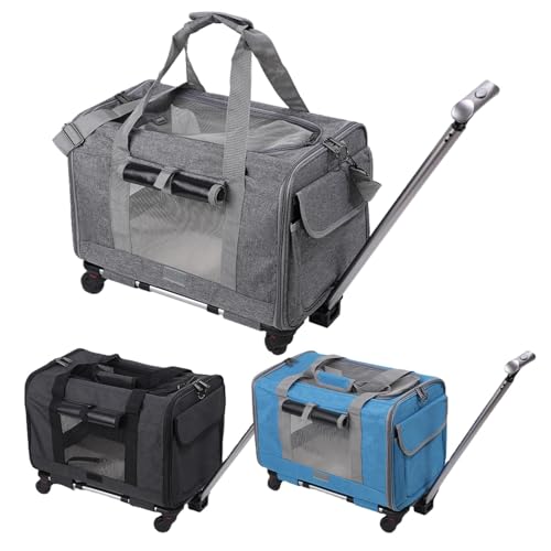 1/2 Hunde-Reisetasche – Haustier-Tragetasche mit Sicherheitsreißverschlüssen, Multifunktionstaschen, Haustier-Tragetasche, Organizer, atmungsaktiver -Bodyrucksack, Futter und Zubehör, weiche 1/2 Hunde-Reisetasche – Haustier-Tragetasche mit Sicherheitsreißverschlüssen, Multifunktionstaschen, Haustier-Tragetasche, Organizer, atmungsaktiver -Bodyrucksack, Futter und Zubehör, weiche von Generisch