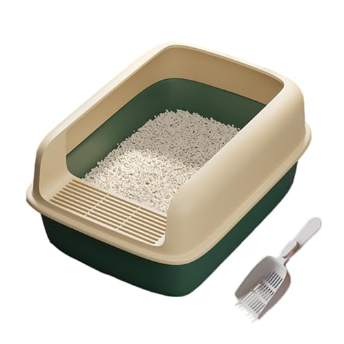 1/3 Stück offene Katzentoilette – Katzentoilette, hohe Seitenklo | Multifunktionale Katzentoilette, Kätzchen, Katzenkotoilette, Katzenklo für drinnen und draußen 1/3 Stück offene Katzentoilette – Katzentoilette, hohe Seitenklo | Multifunktionale Katzentoilette, Kätzchen, Katzenkotoilette, Katzenklo für drinnen und draußen von Generisch