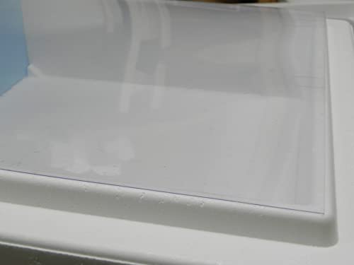 10 Abdeckfix DNM 435x435 mm glasklar Auflage auf die Rähmchen 0,4 mm stabil statt Folie DN Deutsch Normal Imker Imkerei Beuten Bienen Abdeck-Fix von Generisch