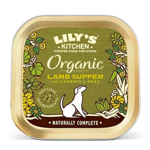 11 Schälchen Lilys Kitchen Dog Organic je 150 g (Lamb Supper) von Generisch