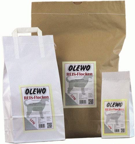2 Sack Olewo Reis-Flocken je 7,5 kg von Generisch