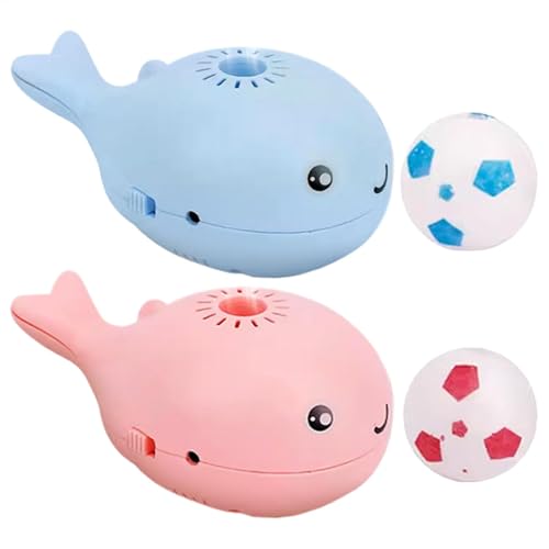 2 Stück Wal schwimmender Ball, Katzenspielzeug, interaktive Katzenspielzeugbälle, Katzenspielzeug, schwimmender Fußball, Katzenbälle Spielzeug für Indoor-Katzen 2 Stück Wal schwimmender Ball, Katzenspielzeug, interaktive Katzenspielzeugbälle, Katzenspielzeug, schwimmender Fußball, Katzenbälle Spielzeug für Indoor-Katzen von Generisch