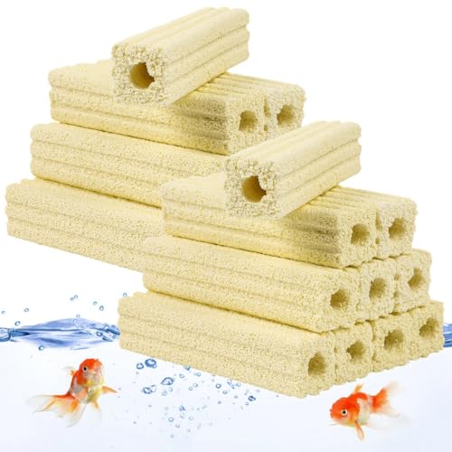 20 Stück Bio-Medienblöcke für Aquarien, 16,3 cm, dichtes Loch-Design für effektive Filtration, ideal für Ölwanne, Kanister und Teichfilter 20 Stück Bio-Medienblöcke für Aquarien, 16,3 cm, dichtes Loch-Design für effektive Filtration, ideal für Ölwanne, Kanister und Teichfilter von Generisch