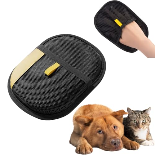2025 Tierhaarentfernungshandschuhe, elektrostatischer Tierhaarentferner, waschbar, wiederverwendbar, Katzenpflege-Handschuhe, zum Waschen, Enthaaren, Pflegen für Bettwäsche, Couch, Kleidung, Teppich 2025 Tierhaarentfernungshandschuhe, elektrostatischer Tierhaarentferner, waschbar, wiederverwendbar, Katzenpflege-Handschuhe, zum Waschen, Enthaaren, Pflegen für Bettwäsche, Couch, Kleidung, Teppich von Generisch