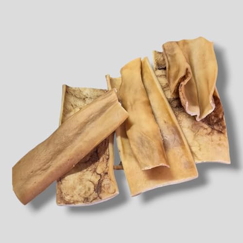 3 kg Getrocknet Pferdehaut Kauartikel Hundesnack Hundefutter Kausnack getrocknet 15 cm lang von Generisch