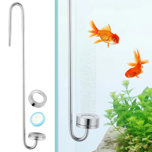 30,5 cm S-förmiger CO2-Diffusor für Aquarien, Edelstahl-Co2-Blase mit hoher Auflösungsrate für Wasserpflanzen 30,5 cm S-förmiger CO2-Diffusor für Aquarien, Edelstahl-Co2-Blase mit hoher Auflösungsrate für Wasserpflanzen von Generisch