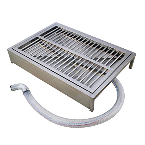 304 Edelstahl Haustier Hund Toilettenschale mit automatischem Drainagesystem für große Kapazität und einfache Reinigung, ideal für Haustier-Hundetraining 304 Edelstahl Haustier Hund Toilettenschale mit automatischem Drainagesystem für große Kapazität und einfache Reinigung, ideal für Haustier-Hundetraining von Generisch