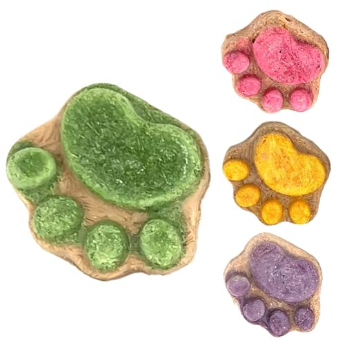 4pack Leckerli Für Katzen,Kekse Mit Pfotenabdrücke, Trockene Leckereien Für Katzen, Gesunde -eien Für Kätzchen, Leckereien Für Kätzchen 4pack Leckerli Für Katzen,Kekse Mit Pfotenabdrücke, Trockene Leckereien Für Katzen, Gesunde -eien Für Kätzchen, Leckereien Für Kätzchen von Generisch