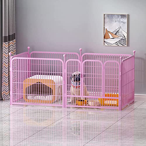 6-Panel Pet Laufstall – Extra robuster Hunde-Laufstall für Welpen – faltbar & tragbar – ideal für den Innen- und Außenbereich 6-Panel Pet Laufstall – Extra robuster Hunde-Laufstall für Welpen – faltbar & tragbar – ideal für den Innen- und Außenbereich von Generisch