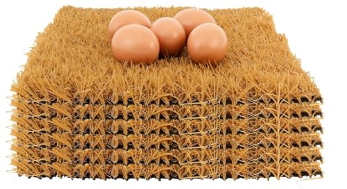 6 Stück Nistkasten Pads für Hühner 30x30cm,Legenester für hühner,Sitzstangen für Hühner,Wiederverwendbare Hühnerstall Zubehör zum Schutz von Hühnerstall und Eiern von Generisch