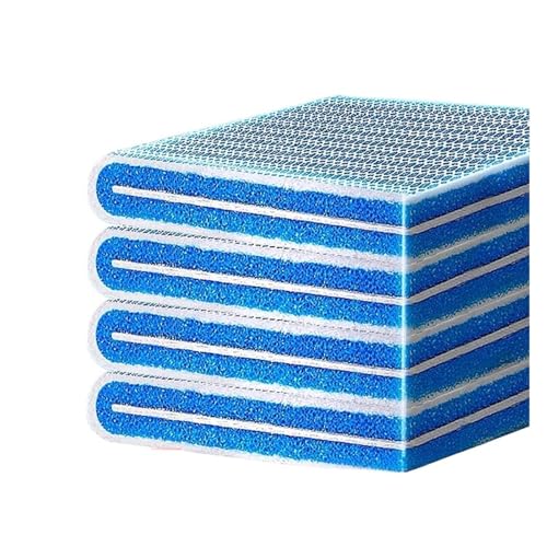 8-lagiges Aquarium-Filterschwamm-Pad, 50 x 11 mm/30 x 40 mm, klebstofffrei, für Aquarien und Teich, Baumwolle (1 Stück, 50 x 11 x 2 cm) von Generisch