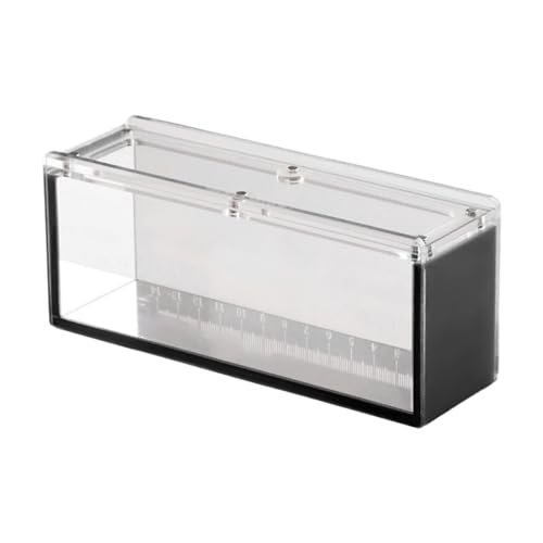 Acryl Fischzuchtbox, Acryl Fischbehälter Beobachtungskoffer mit Skala, Aquatic Isolation Breeder Box für Krabben, Schnecken, Spinnen von Generisch