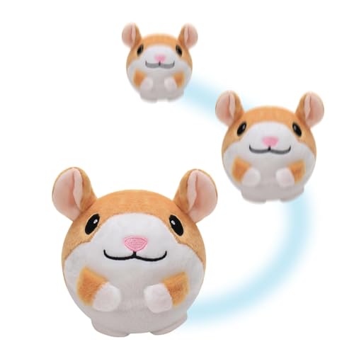 Aktives bewegliches Haustier-Plüschtier, springender Ball, sprechender Haustier-Plüsch, vielseitiger lustiger Haustier-sprechender Plüsch-Buddy für Hallen, Rasen, Parks Aktives bewegliches Haustier-Plüschtier, springender Ball, sprechender Haustier-Plüsch, vielseitiger lustiger Haustier-sprechender Plüsch-Buddy für Hallen, Rasen, Parks von Generisch