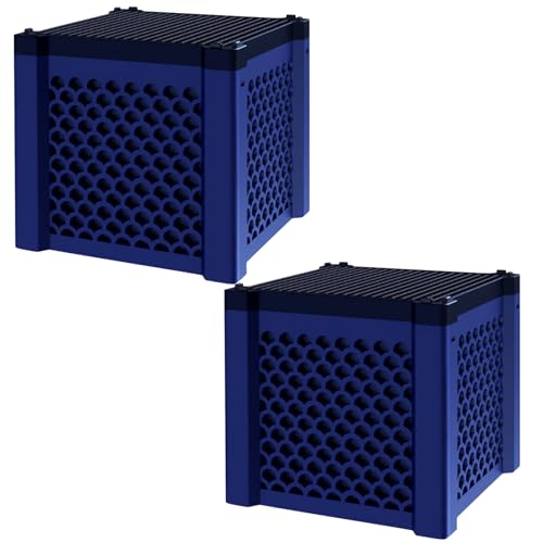 Aktivkohle Aquarium, Clever-Cube Aktivkohle Pferde,Aktivkohlefilter Pferdetränke,Eco Aquarium Wasserreiniger Würfel –Umweltfreundlicher Aktivkohle-Reinigerwürfel für Klares, Sauberes Wasser (2PC) von Generisch
