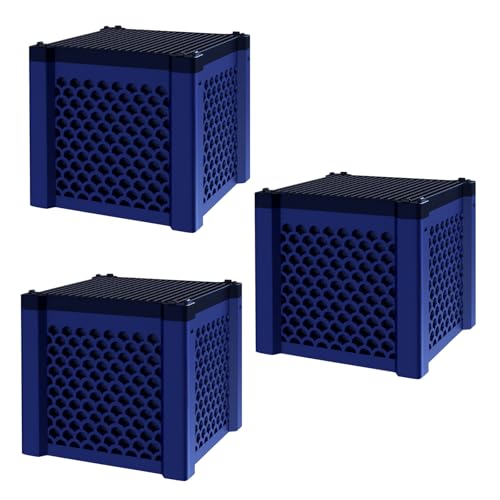 Aktivkohle Aquarium, Clever-Cube Aktivkohle Pferde,Aktivkohlefilter Pferdetränke,Eco Aquarium Wasserreiniger Würfel –Umweltfreundlicher Aktivkohle-Reinigerwürfel für Klares, Sauberes Wasser (3PC) von Generisch
