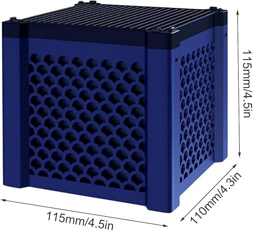 Aktivkohle Aquarium, Clever-Cube Aktivkohle Pferde,Eco Aquarium Wasserreiniger Würfel,Aktivkohlefilter Pferdetränke,Eco-Aquarium Wassertrog Purifier Cube,Für Teiche,Aquarium,Vorratstank (1) von Generisch