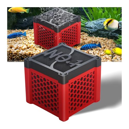 Aktivkohle Aquarium,Clever Cube Aktivkohle Pferde,Aktivkohlefilter Wasser Reinigungswürfel,Aquarium Wasserreiniger Würfel,Aktivkohlefilter Pferdetränke für Aquarium und Vorratstank (1PC) von Generisch