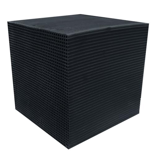 Aktivkohle Filter Cube, Aktivkohlefiltercube, Aktivkohle Teich Pferde-Wassertrog Purifier Cube, Wasserfilter Für Wasserreinigung, Wiederverwendbarer Für Teiche, Aquarium, Tank (1PC, 10*10*10 CM) von Generisch