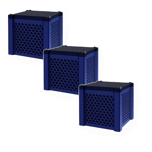 Aktivkohle Wasserfilter Würfel für Pferdetränken Aquarium Teiche und Vorratstanks natürlicher Reiniger Wasseraufbereitung Purifier (3 Stück) von Generisch
