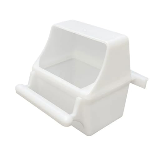 Anti-Spritzer Papagei Vogel Futter Box Schnalle Universal Schüssel Cup Weiß Anti-Spritzer Papagei Vogel Futter Box Schnalle Universal Schüssel Cup Weiß von Generisch