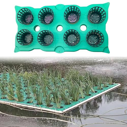 Aquaponics Schwimmender Pflanzkorb für Teich, Outdoor-Pflanzeninsel für Garten, See, Aquaponik-Anbausystem für Aquarium, Wasserpflanzen, Farbe: Pflanzgefäß B Aquaponics Schwimmender Pflanzkorb für Teich, Outdoor-Pflanzeninsel für Garten, See, Aquaponik-Anbausystem für Aquarium, Wasserpflanzen, Farbe: Pflanzgefäß B von Generisch