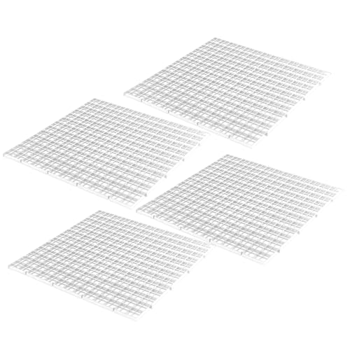 Aquarium-Abdeckung – Aquarium-Deckel-Set, multifunktionaler Terrarium-Deckel, Aquarium-Filterplatte, 4 Stück, langlebig, transparent, Anti-Spring-Deckel, Schildkröten-Terrassenschutz-Filterplatte Aquarium-Abdeckung – Aquarium-Deckel-Set, multifunktionaler Terrarium-Deckel, Aquarium-Filterplatte, 4 Stück, langlebig, transparent, Anti-Spring-Deckel, Schildkröten-Terrassenschutz-Filterplatte von Generisch