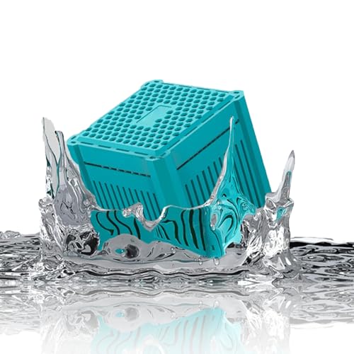 Aquarium Cube Filter, Cube Aktivkohle Pferder, Fish Tank Supplies, Charcoal Deodorizer, Filtration Aid, Freshwater, Saltwater, Water Purifier, Aquarium Maintenance, Effective Odor Control (1) von Generisch