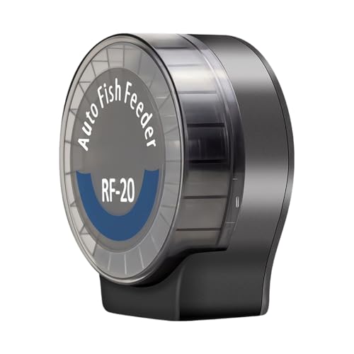 Aquarium Feeder Intelligente 6-Stufen Steuerung,Automatischer Betta Futterautomat - 140ml programmierbarer Fütterungstimer für Aquarium für Schreibtisch Büro Zuhause Axolotl Aquarium Feeder Intelligente 6-Stufen Steuerung,Automatischer Betta Futterautomat - 140ml programmierbarer Fütterungstimer für Aquarium für Schreibtisch Büro Zuhause Axolotl von Generisch