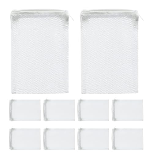 Aquarium Filter Bags - Biological Filter Media Bags | Fish Tank Filter Bags For Water Changer | Media Mesh Filter Bags | Spill-proof Fine Mesh Filter Bags For Freshwater, Saltwater, Aquarium von Generisch