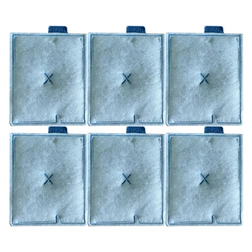 Aquarium-Filterkartusche, 6 Stück, großer Ersatzfilter für Aquarien, Schildkrötenbecken, Süßwassersieb, ideal für die Wasserreinigung in Aquarien Aquarium-Filterkartusche, 6 Stück, großer Ersatzfilter für Aquarien, Schildkrötenbecken, Süßwassersieb, ideal für die Wasserreinigung in Aquarien von Generisch