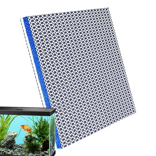 Aquarium-Filtermedien, Wasserexperten, Filterwatte – Recycling-Filterseide, 6D-dicke Baumwolle, Aquarium-Zubehör, recycelbar für Süßwasser- oder Meerwasseraquarien, Teiche Aquarium-Filtermedien, Wasserexperten, Filterwatte – Recycling-Filterseide, 6D-dicke Baumwolle, Aquarium-Zubehör, recycelbar für Süßwasser- oder Meerwasseraquarien, Teiche von Generisch
