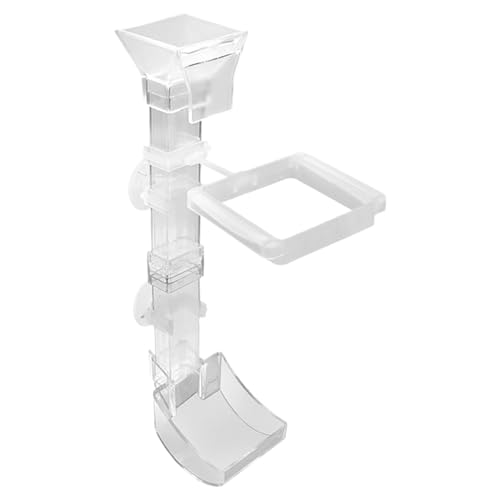 Aquarium Futterautomat,Aquarium Fisch Futterautomat Set - Antiverstreuungsrohr Für Fischfutter Betta Teich Zubehör von Generisch