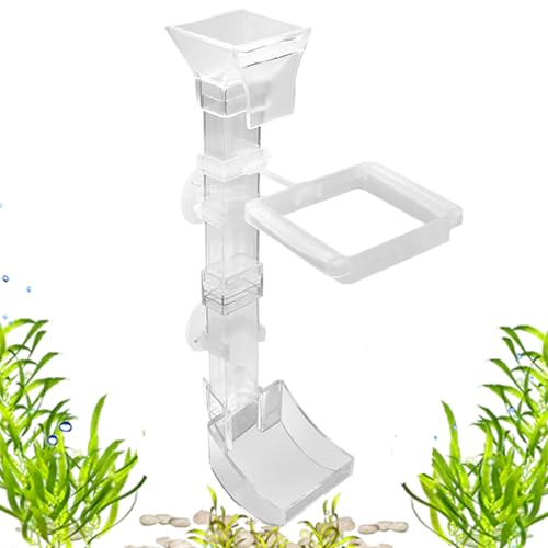 Aquarium Futterautomat,Aquarium Fisch Futterautomat Set - Streuvermeidung Futterröhre Zubehör Für Kampffisch Teich Haus Garten Aquarium Futterautomat,Aquarium Fisch Futterautomat Set - Streuvermeidung Futterröhre Zubehör Für Kampffisch Teich Haus Garten von Generisch