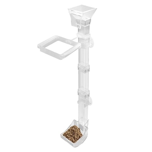Aquarium Futterautomat - Aquarium Fisch Futternapf Set | Streuvermeidung Futterröhre Zubehör Für Kampffisch Teich Haus Garten Aquarium Futterautomat - Aquarium Fisch Futternapf Set | Streuvermeidung Futterröhre Zubehör Für Kampffisch Teich Haus Garten von Generisch
