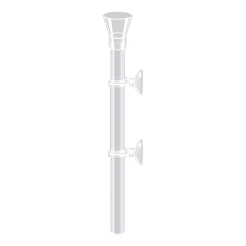 Aquarium Futterrohr, Acryl Garnelenfutterspender, Transparentes Garnele Futterschale Futter, Futterröhre Für Fische Und Garnele(25cm) von Generisch