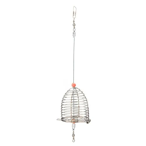 Aquarium Garnelen Kleiner Köder-Futterkorb Trocken Spinat Futterkorb für schwimmendes Futter (B, One Size) von Generisch
