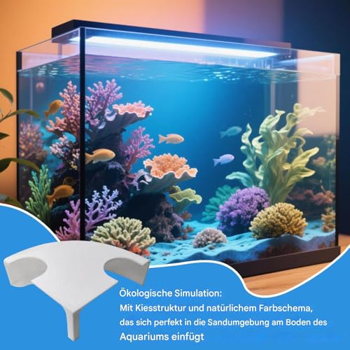 Aquarium Höhlen Und Verstecke Für Fische,Stabiler -Versteck Mit Zwei Eingängen | Vielseitige Aquarium Deko Zubehör Für Thematische Süßwasser Und Meerwasser Lebensräume von Generisch