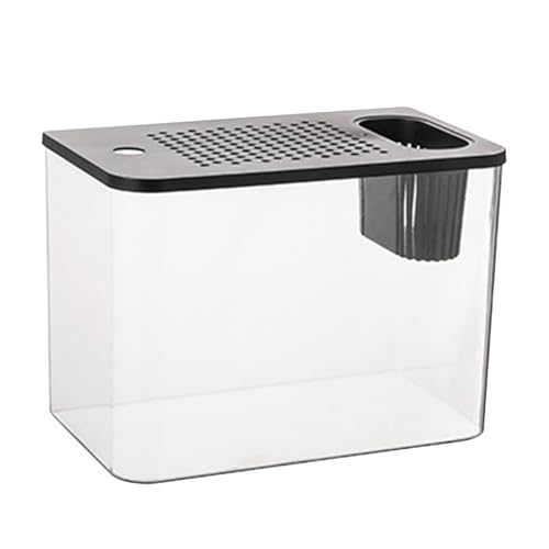 Aquarium Komplett-Set Fischtank Aquarium Transparente Schildkrötenbecken-Aquarienfischschalen Aquarium-Starter-Kits 32 X 18.5 X 23 cm Aquarium Komplett-Set Fischtank Aquarium Transparente Schildkrötenbecken-Aquarienfischschalen Aquarium-Starter-Kits 32 X 18.5 X 23 cm von Generisch