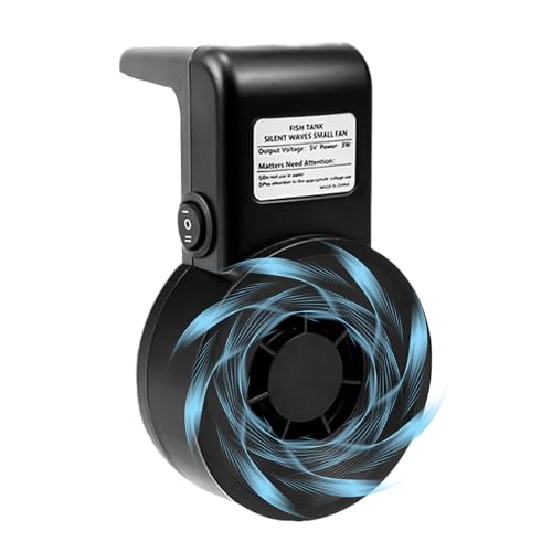 Aquarium Kühler Ventilator, Aquarium-Wasser Kühlerlüfter, Leise Kühlung Mit 2 GeschwindigkeitsstufenFlexible Kühlleistung: Zwei Geschwindigkeitsstufen Für Korallen, Und Tropische Meerestiere Aquarium Kühler Ventilator, Aquarium-Wasser Kühlerlüfter, Leise Kühlung Mit 2 GeschwindigkeitsstufenFlexible Kühlleistung: Zwei Geschwindigkeitsstufen Für Korallen, Und Tropische Meerestiere von Generisch